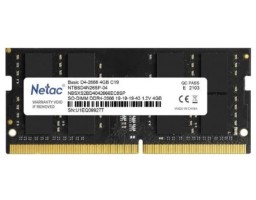 Netac SO-DIMM 4Gb 1шт. (NTBSD4N26SP-04)