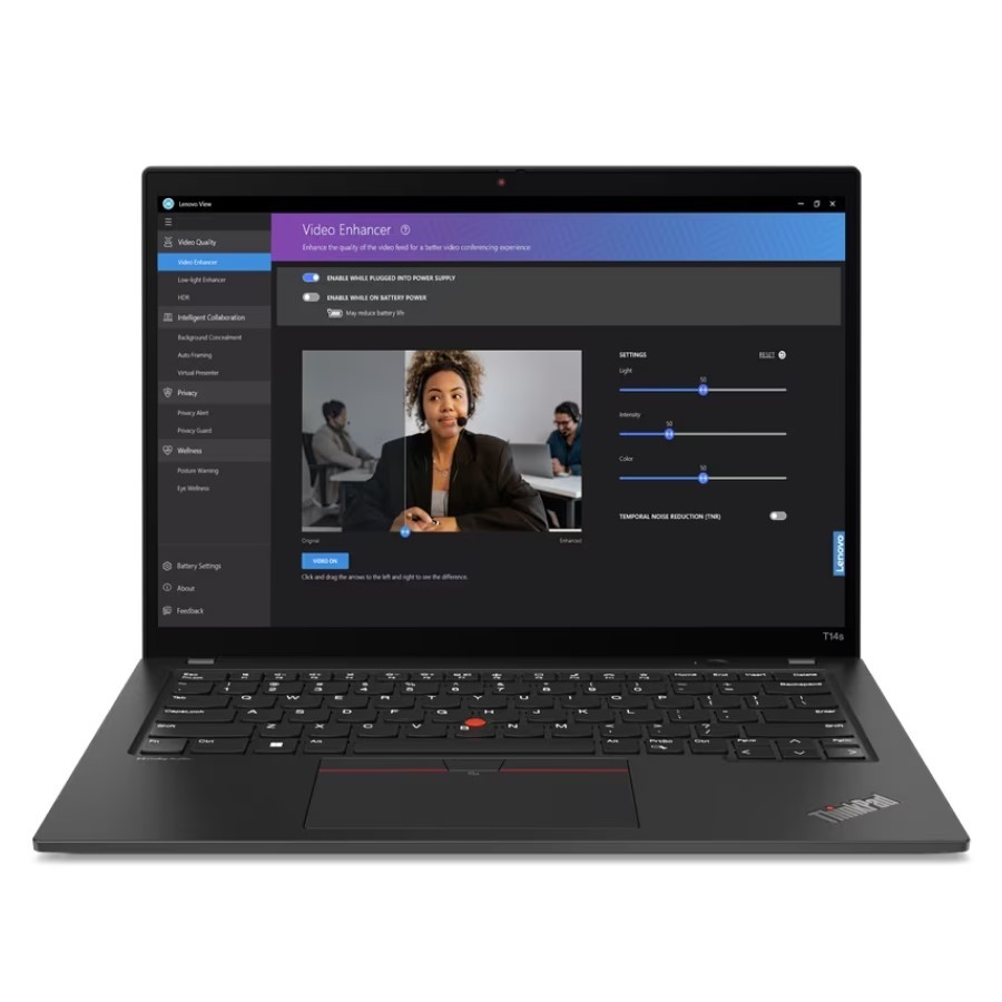 Lenovo ThinkPad T14s Gen 4 Intel Core i7 1355U 1700MHz/14"/1920x1200/16GB/512GB SSD/Intel Iris Xe Graphics/Wi-Fi/Bluetooth/Windows 11 Pro (21F6003VRT) Black