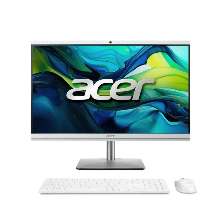 Acer Aspire C27-195ES Intel Core Ultra 7 (Series 1) 155U 1700 МГц/16384 Mb/512 Gb SSD/27 Full HD 1920x1080/DVD нет/Intel Graphics Graphics/Eshell (DQ.BMGCD.001) Серебристый
