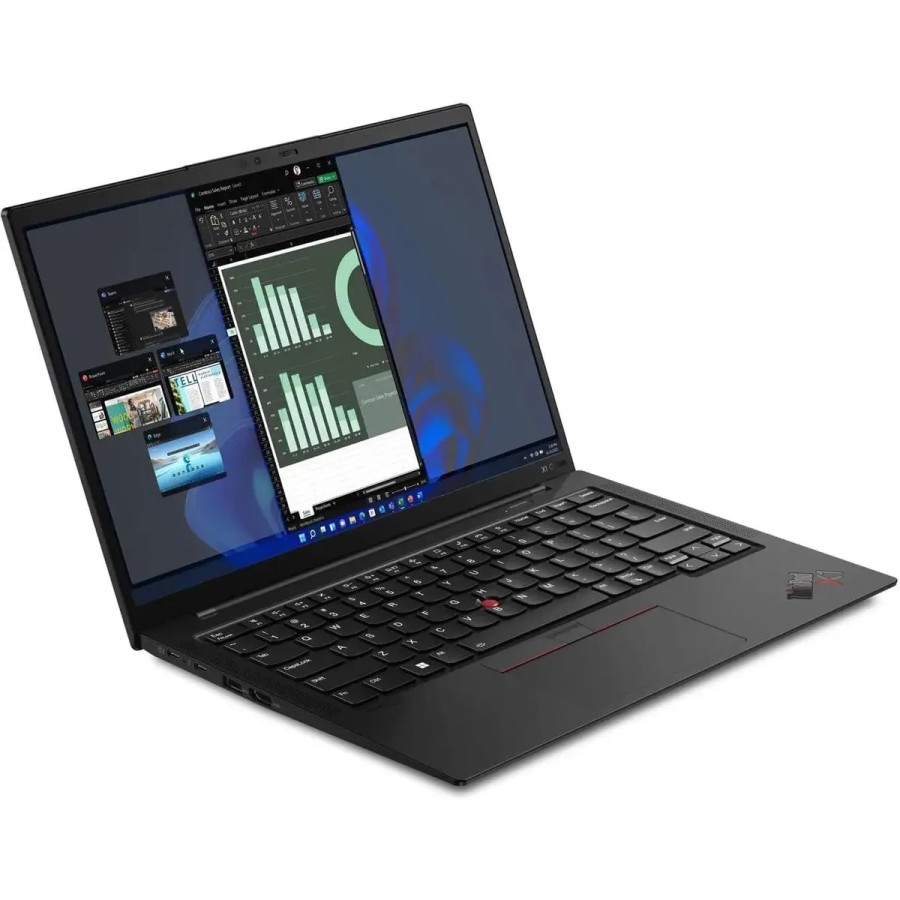 Lenovo ThinkPad X1 Carbon Gen 10 Intel Core i7 1270P 2200MHz/14"/1920x1200/16GB/512GB SSD/Intel Iris Xe Graphics/Wi-Fi/Bluetooth/Windows 11 Pro (21CBS2KV00) Black