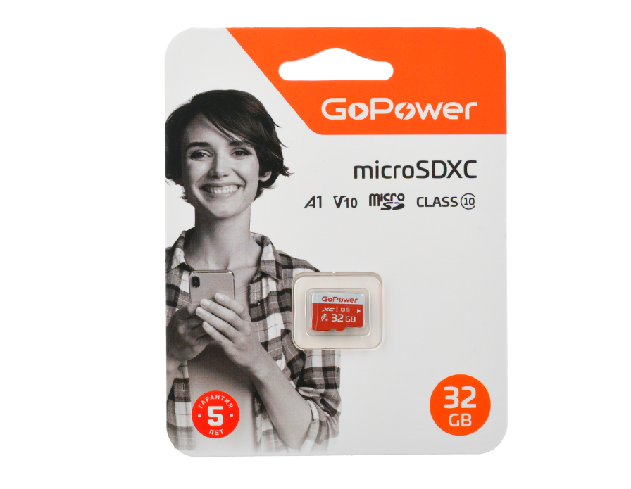 GoPower 32Gb MicroSD (00-00025680)