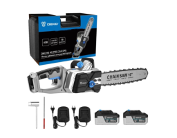 DEKO 40 pro в кейсе, 2x20 в, 2x4.0 ач, 2 зарядных устройства (063-4357)