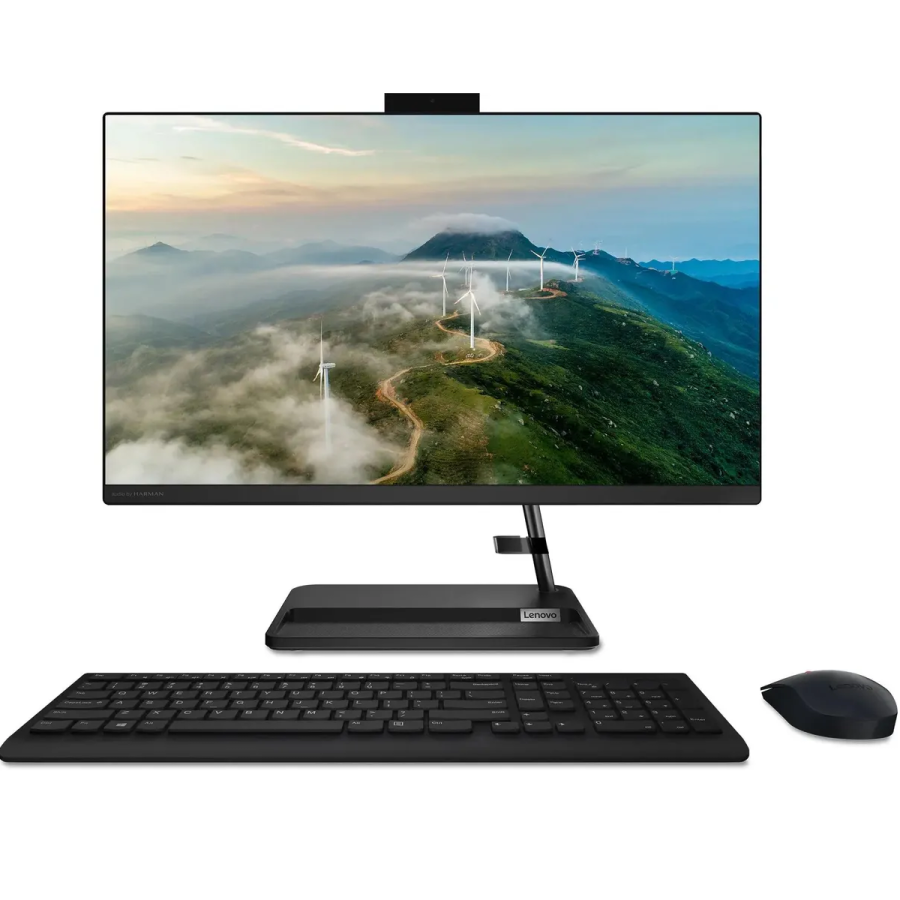 Lenovo IdeaCentre AIO 3 24IAP7 Intel Core i3 1215U 1200 МГц/8192 Mb/512 Gb SSD/23.8" Full HD 1920x1080/DVD-нет/Intel UHD Graphics/Без ОС (F0GH0171RU) Black