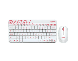 Logitech MK240 Nano USB (920-008212) White-Red