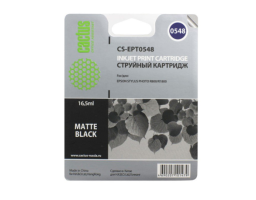 Cactus CS-EPT0548 чёрный матовый (16.2мл) для Epson Stylus Photo R800/R1800