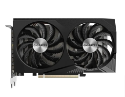 GIGABYTE NVIDIA GeForce RTX 3050 8ГБ Windforce, GDDR6, OC, Ret (GV-N3050WF2OCV2-8GD)