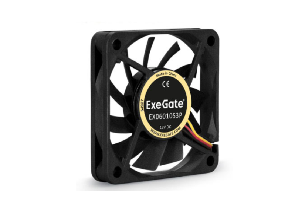ExeGate EX06025S2P-24 (EX295204RUS) Black