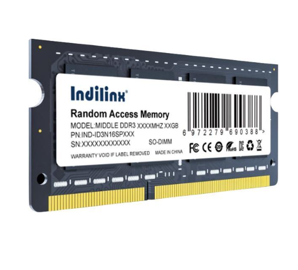 Indilinx SODIMM 4GB DDR3-1600 (IND-ID3N16SP04X)