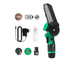 Zitrek GreenSaw 12 12 В, 1.5 Ач Li-ion аккумулятор 2 шт, ЗУ (082-1859)
