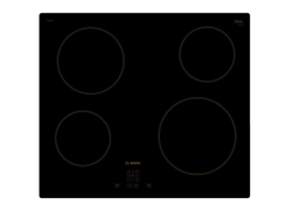 Bosch PKE611BA1R, Hi-Light, независимая (Черный)