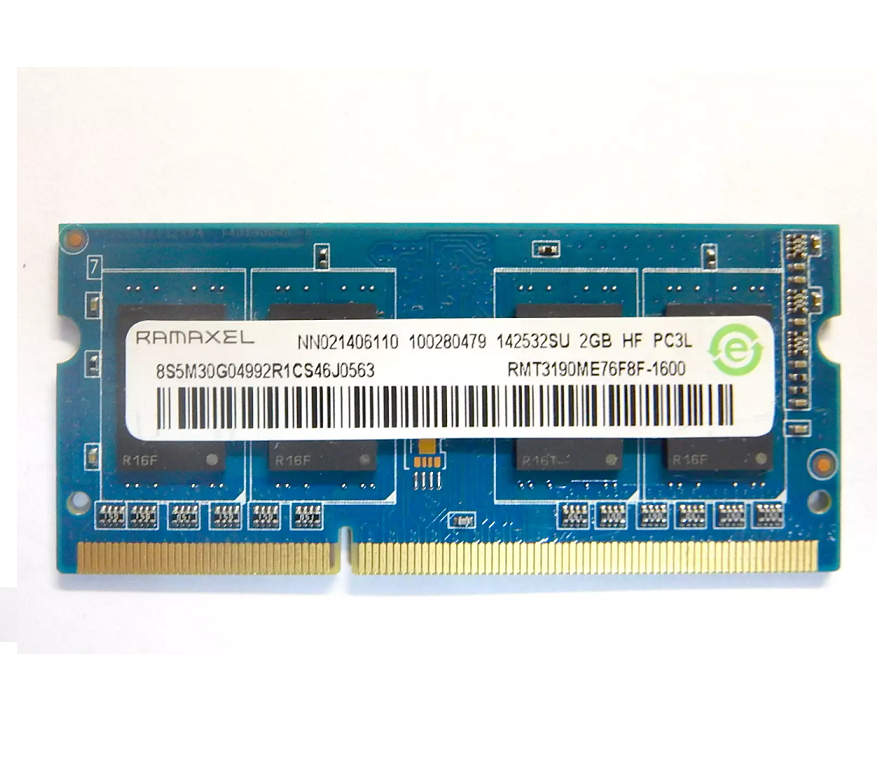 Ramaxel so-dimm DDR3L 12800S 2GB (RMT3190ME76F8F-1600)