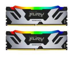Kingston Fury Renegade Silver RGB 32Gb DDR5 8000MHz (2x16Gb KIT) (KF580C38RSAK2-32)