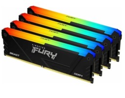 Kingston Fury Beast Black RGB 32Gb DDR4 2666MHz (4x8Gb KIT) (KF426C16BB2AK4/32)