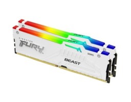 Kingston Fury Beast White RGB 32Gb DDR5 6000MHz (2x16Gb KIT) (KF560C36BWE2AK2-32)