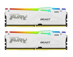 Kingston Fury Beast White RGB 32Gb DDR5 5600MHz (2x16Gb KIT) (KF556C40BWAK2-32)