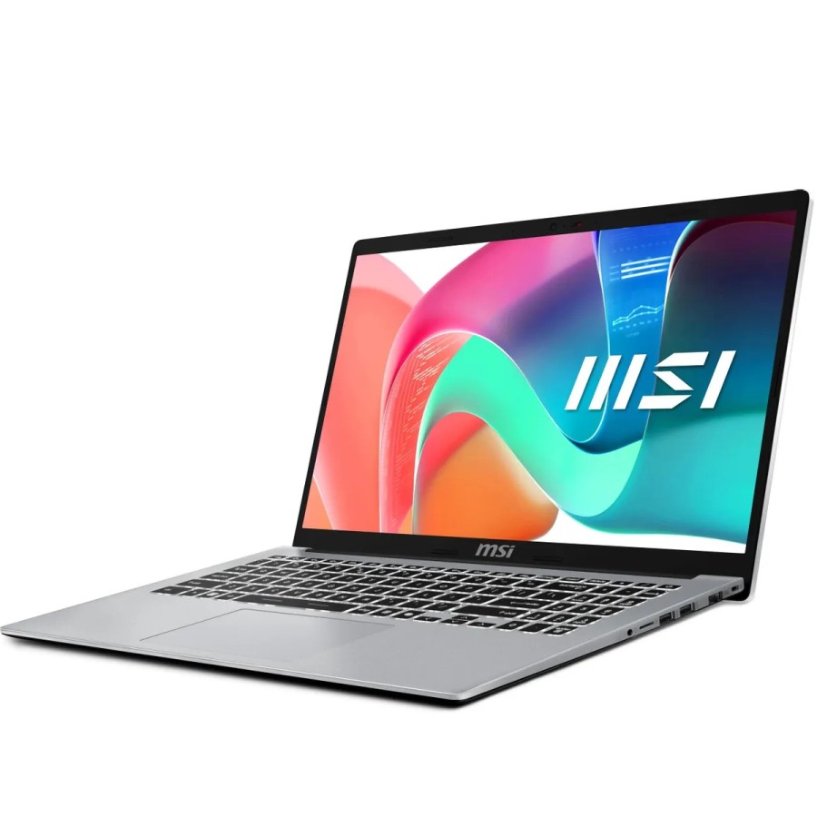 MSI Modern 15 F13MG-203XRU Intel Core i3 1315U 1200MHz/15.6"/1920x1080/8GB/512GB SSD/Intel UHD Graphics/Wi-Fi/Bluetooth/DOS (9S7-15S122-203) Silver