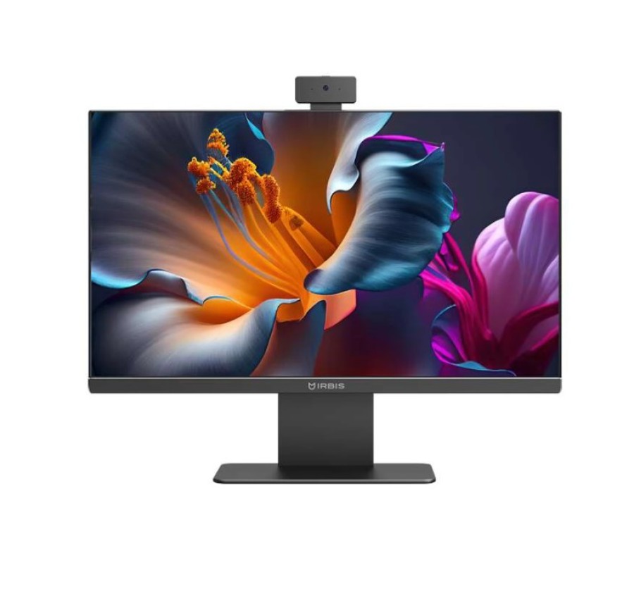 IRBIS Groovy AIO 24 Intel N Series N100 800 МГц/8192 Mb/256 Gb SSD/23.8" Full HD 1920x1080/Intel UHD Graphics/Windows 11 Pro (24N100M282C) Черный