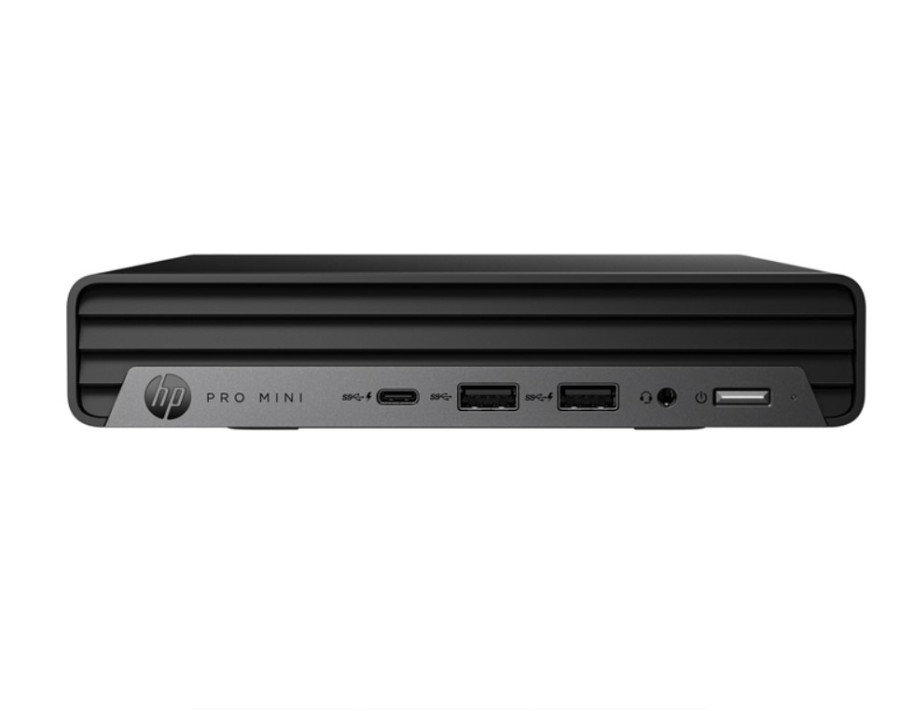 HP Pro 400 Mini G9 (937Q9EA) Intel Core i7 14700T 1300 МГц/8192 Mb/512 Gb SSD/DVD нет/Intel UHD Graphics 770/DOS (Черный)