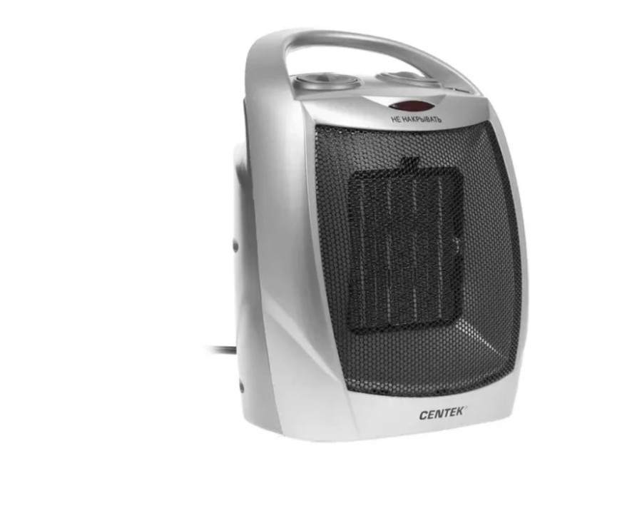 CENTEK CT-6020, 1500Вт, с термостатом, 2 режима