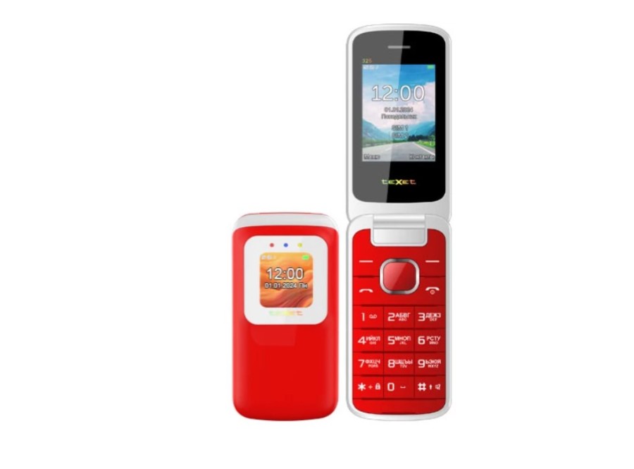 TEXET TM-325 (127309) Гранатовый