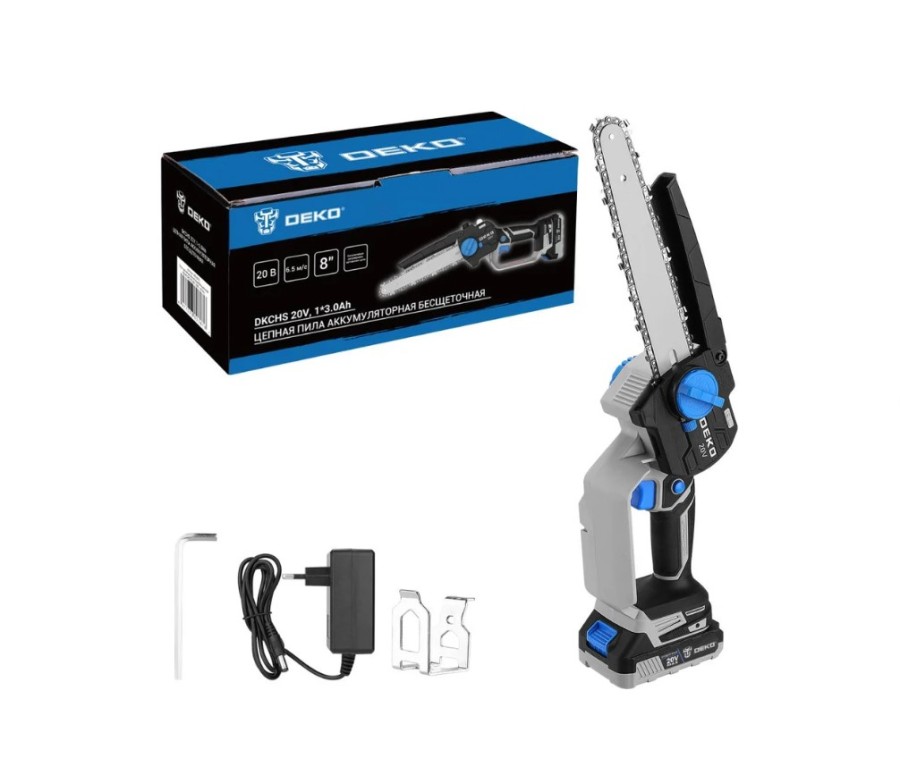 DEKO DKCHS 20V, 20В, 1x3,0Ач (085-2010)