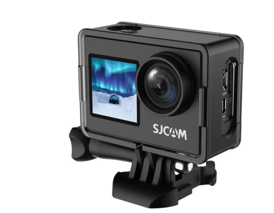 SJCAM SJ4000-DS (аквабокс), 4K, WiFi (SJCAM-SJ4000-DS) Черный