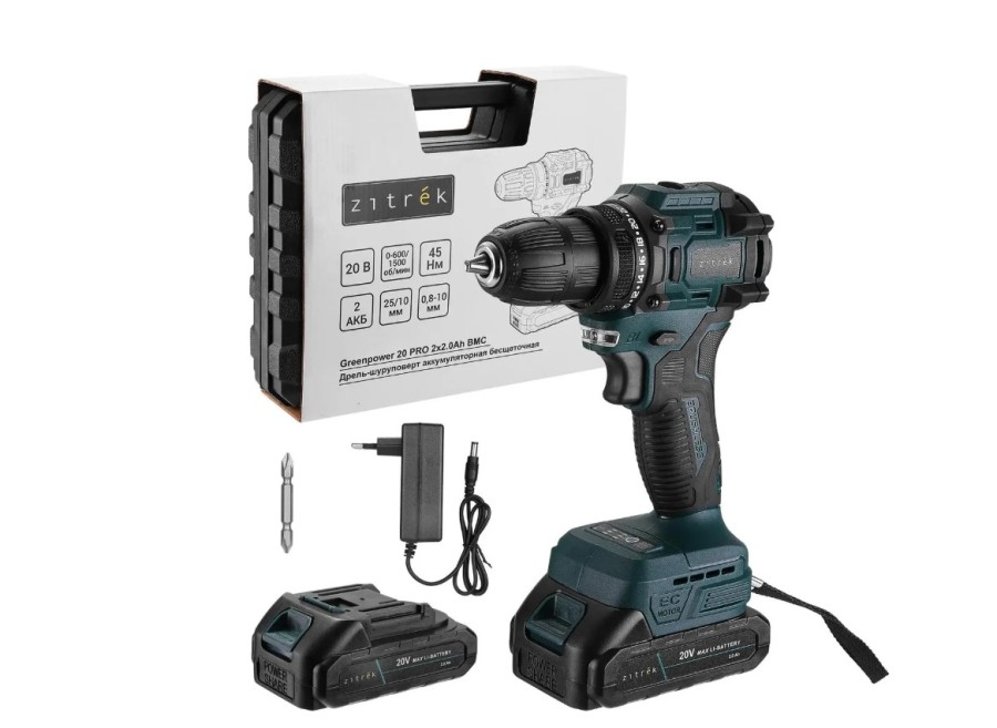 ZITREK Greenpower 20 Pro, 2Ач, с двумя аккумуляторами (085-1314)