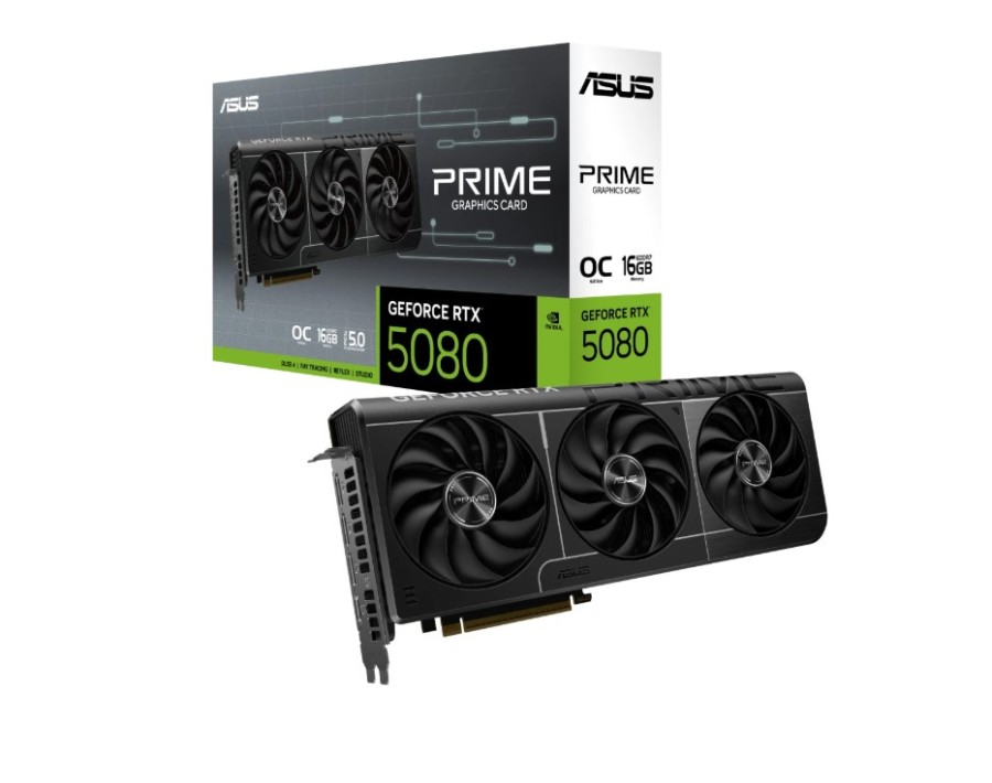 ASUS PRIME OC 16Gb NVIDIA GeForce RTX 5080 (PRIME-RTX5080-O16G)