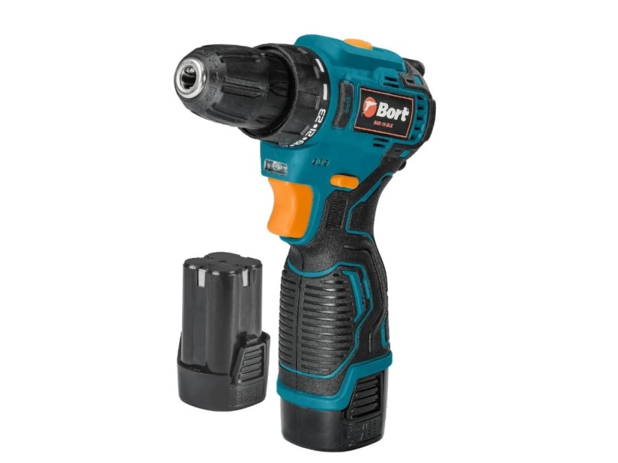 Bort BAB-16-BLK, 2Ач, с двумя аккумуляторами (93414868)