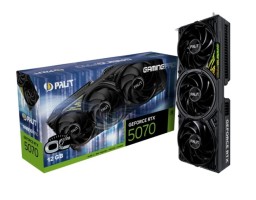 Palit GamingPro OC 12Gb NVIDIA GeForce RTX 5070 (NE75070T19K9-GB2050A)