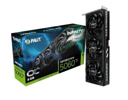 Palit Infinity 3 OC 8Gb NVIDIA GeForce RTX 5060 Ti (NE7506TS19P1-GB2062S)