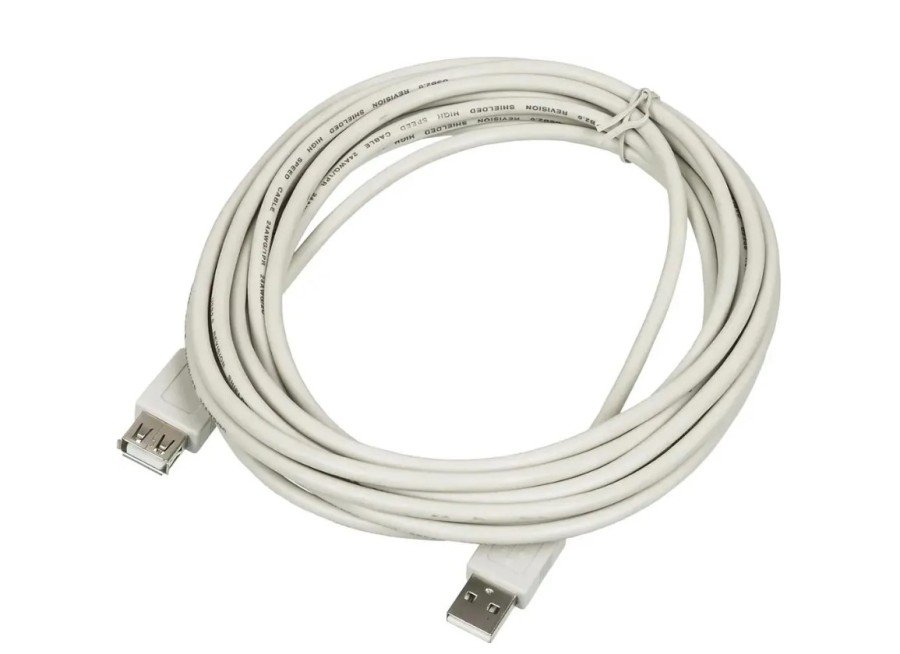 NingBo USB2.0 USB A(m) - USB A(f), 5м (841883)