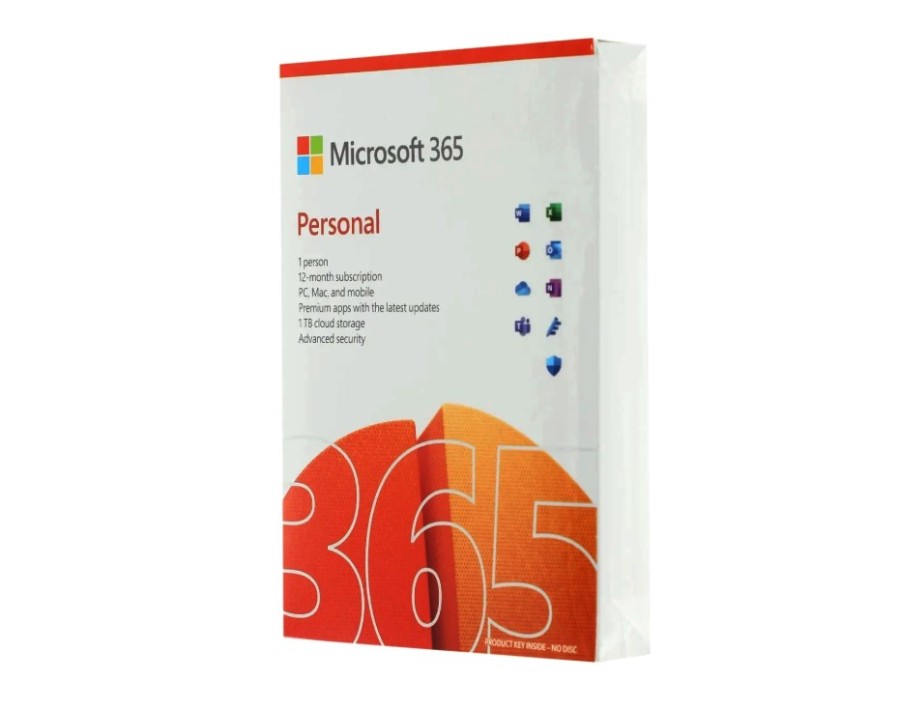 Microsoft Office 365 Personal Subscr 1YR Medialess P8 (QQ2-01399)