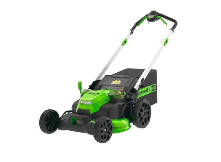 GREENWORKS GD60LM61, 61см, самоходная, без АКБ, без ЗУ (2519107)