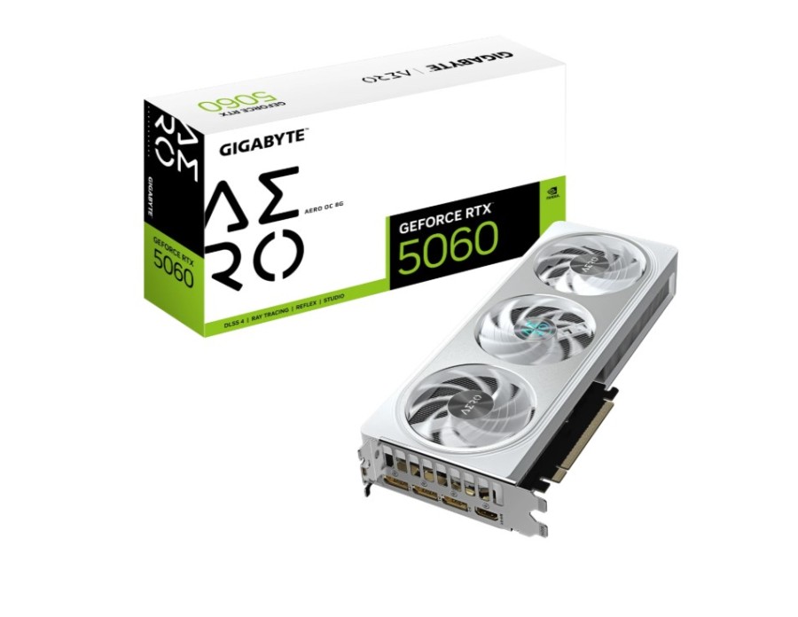 Gigabyte AERO OC 8Gb NVIDIA GeForce RTX 5060 (GV-N5060AERO OC-8GD)