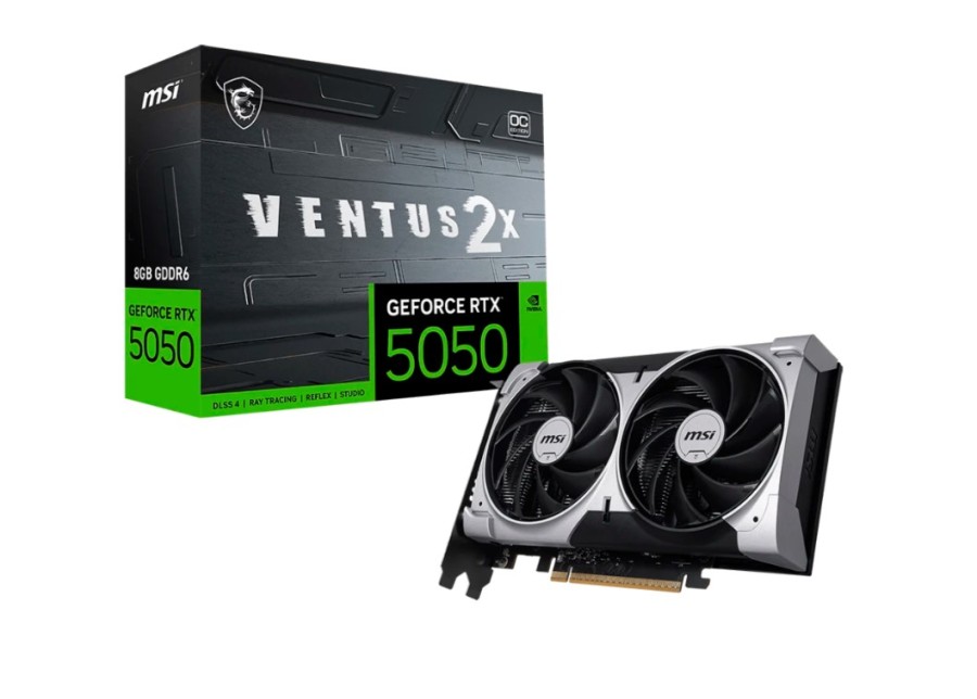 MSI OC 8Gb NVIDIA GeForce RTX 5050 (RTX 5050 8G VENTUS 2X OC)