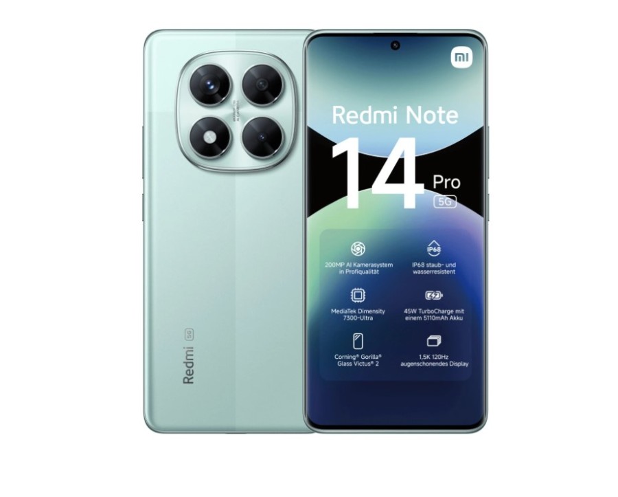 Xiaomi Redmi Note 14 Pro 5G 8/256Gb (MZB0INLRU) Coral Green