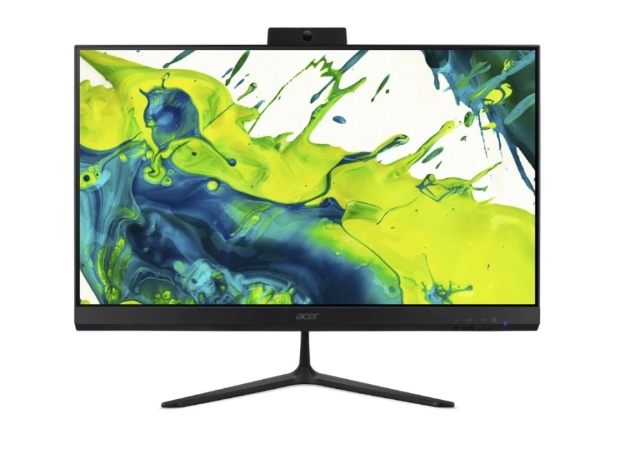 Acer Aspire C24-2G Intel N Series N150 800 МГц/8192 Mb/256 Gb SSD/23.8" Full HD 1920x1080/DVD нет/Intel Graphics/Eshell (DQ.BPGCD.007) Black