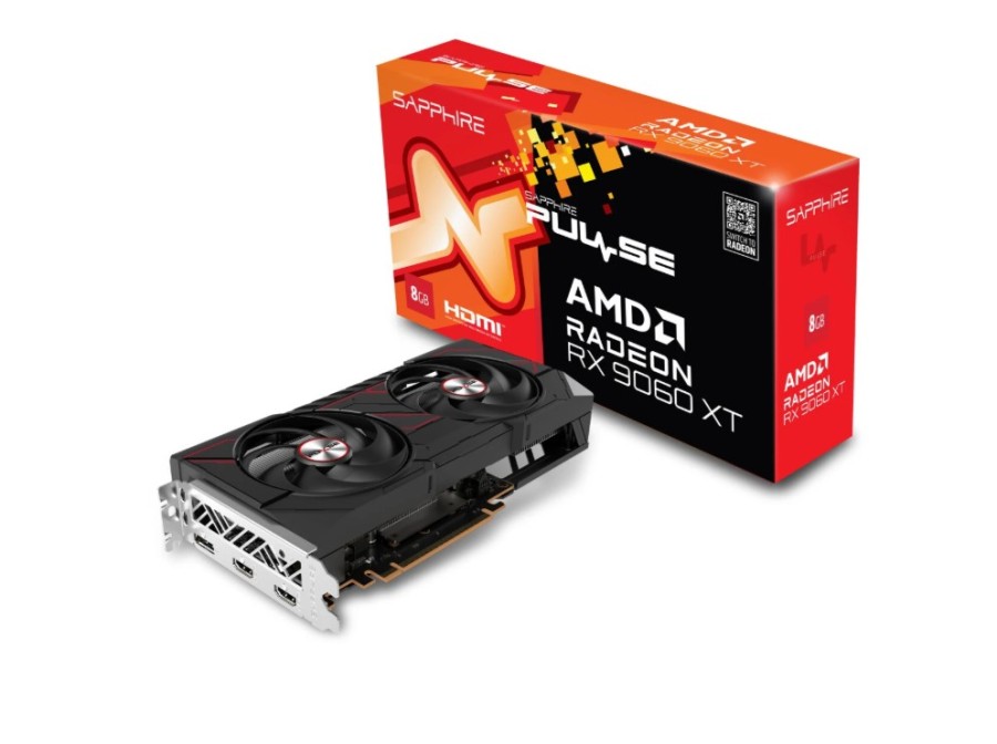Sapphire Pulse OC 8Gb AMD Radeon RX 9060 XT (11350-04-20G)