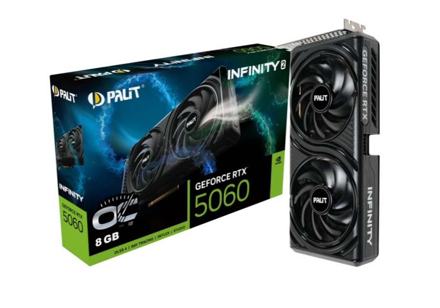 Palit Infinity 2 OC 8Gb NVIDIA GeForce RTX 5060 (NE75060V19P1-GB2063L)