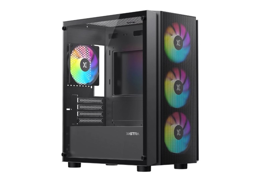 XASTRA A402M 4ARGB-C6 Black (A402M-4FC12A-BK-C6)
