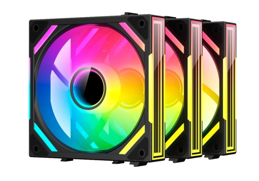 XASTRA FS120B ARGB Black (3 шт.) (FS120-3BA-SXX-GL)