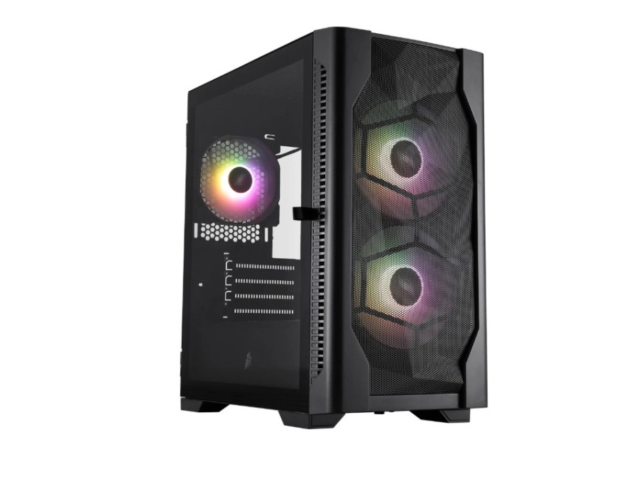 1STPLAYER DK D4-M ARGB Black (D4-M-BK-2F7-14-1F7)