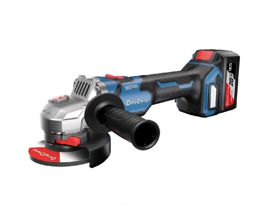 DONGCHENG DCSM04-125, аккумуляторная, с 2 АКБ (DCSM04-125(TYPE EM))