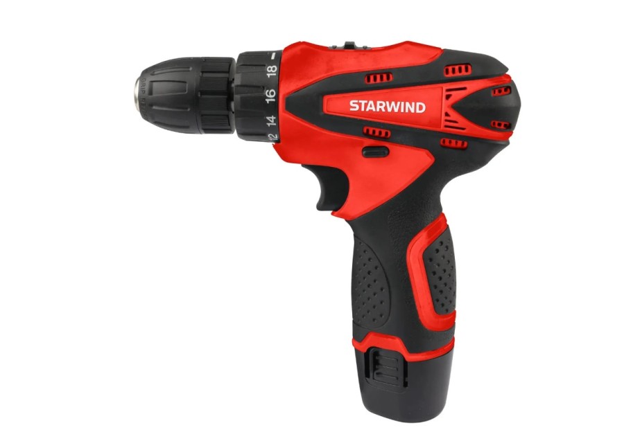 StarWind CDT12-2.0/2S1, 2Ач, с двумя аккумуляторами