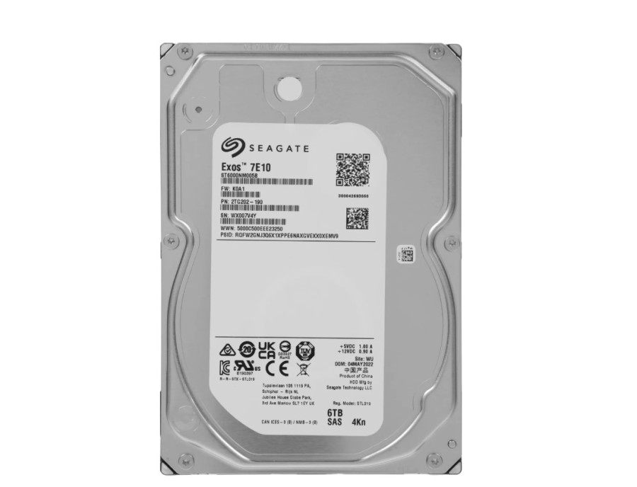 Seagate Exos 7E10 6Tb SAS (ST6000NM005B)