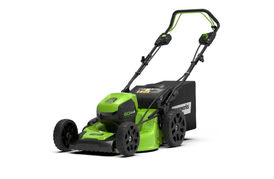 GREENWORKS GD60LM51SP, 51см, самоходная, 4Ач, с ЗУ (2514307)