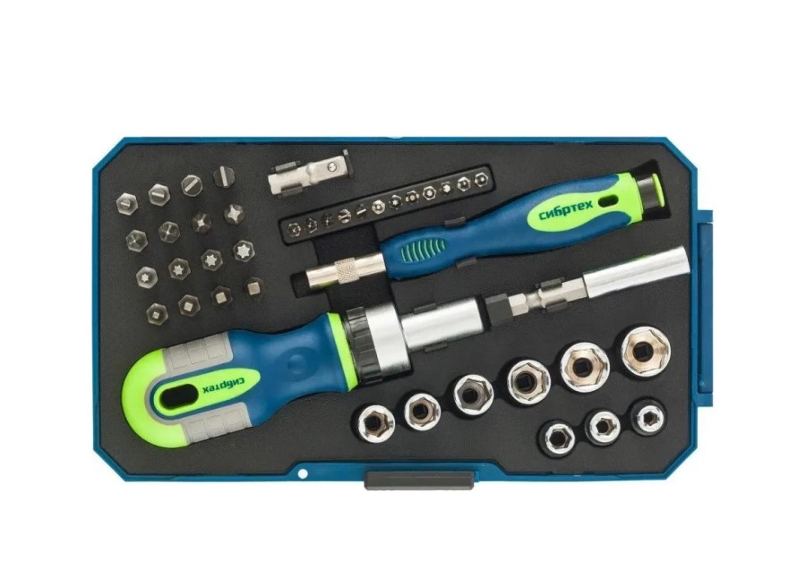 СИБРТЕХ 13338, 41 предмет, в жестком кейсе