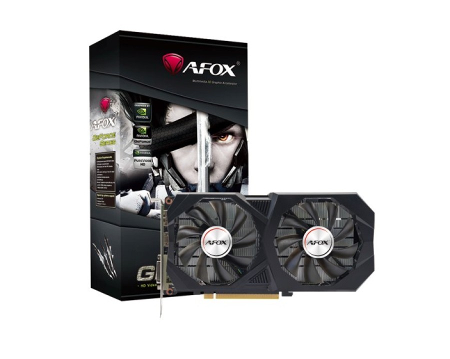 Afox RTX3050 GAMING 8GB GDDR6 128bit DVI DP HDMI 2FAN RTL (AF3050-8GD6H7-V2)