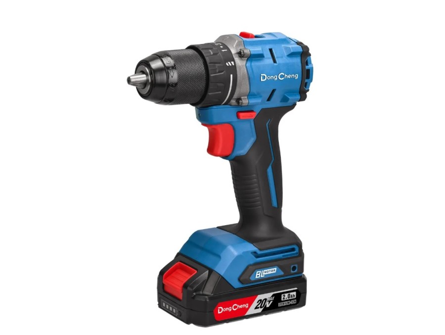 DONGCHENG DCJZ2060, 2Ач, с двумя аккумуляторами (DCJZ2060(TYPE AM))